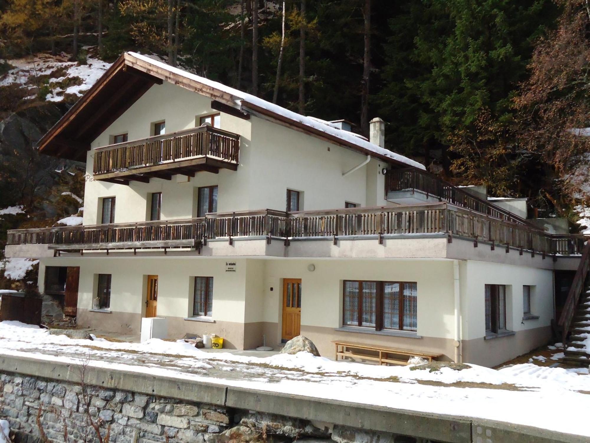 Haus Pickelschmiede Apartment Saas-Grund Exterior photo