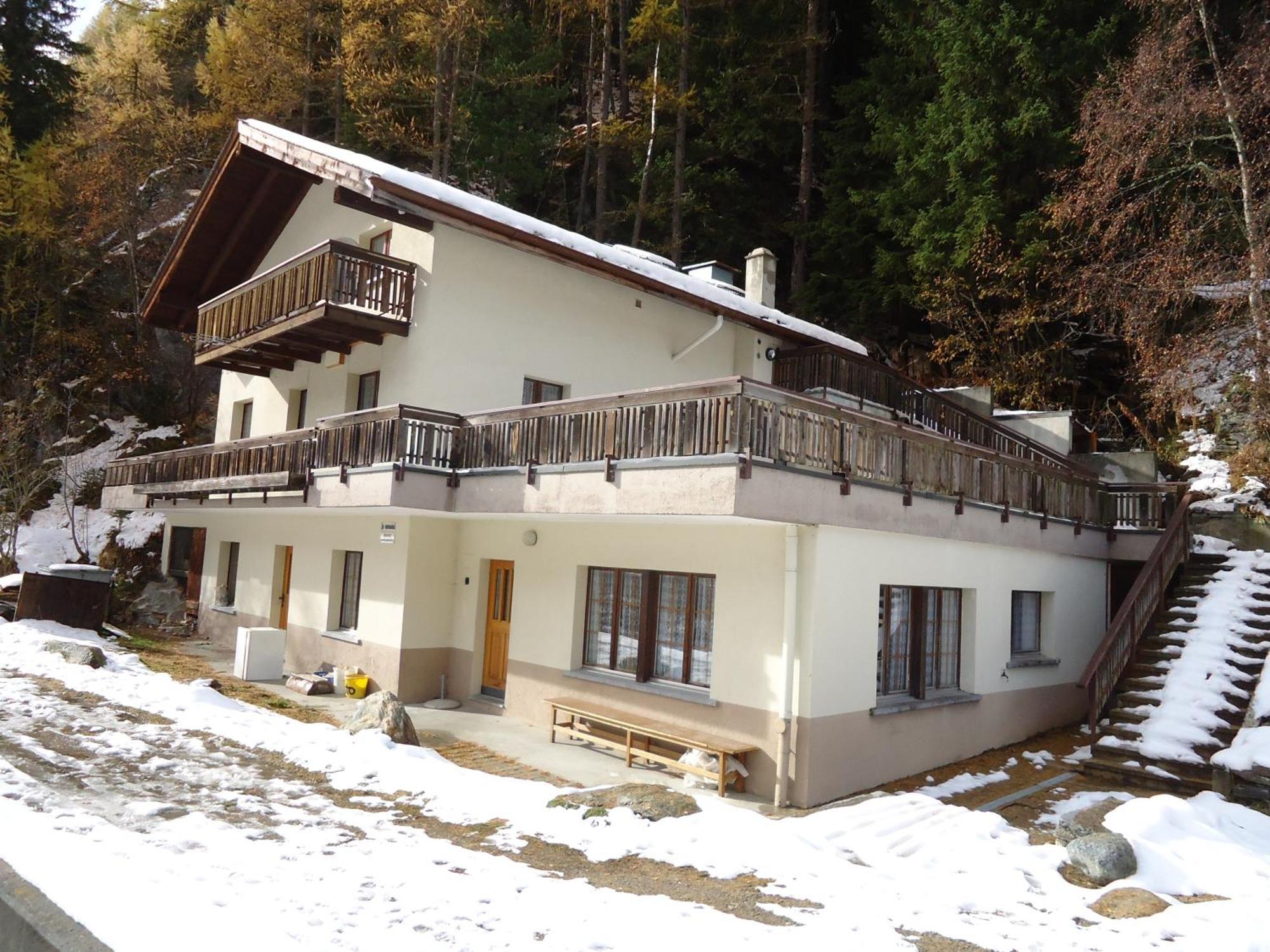 Haus Pickelschmiede Apartment Saas-Grund Exterior photo