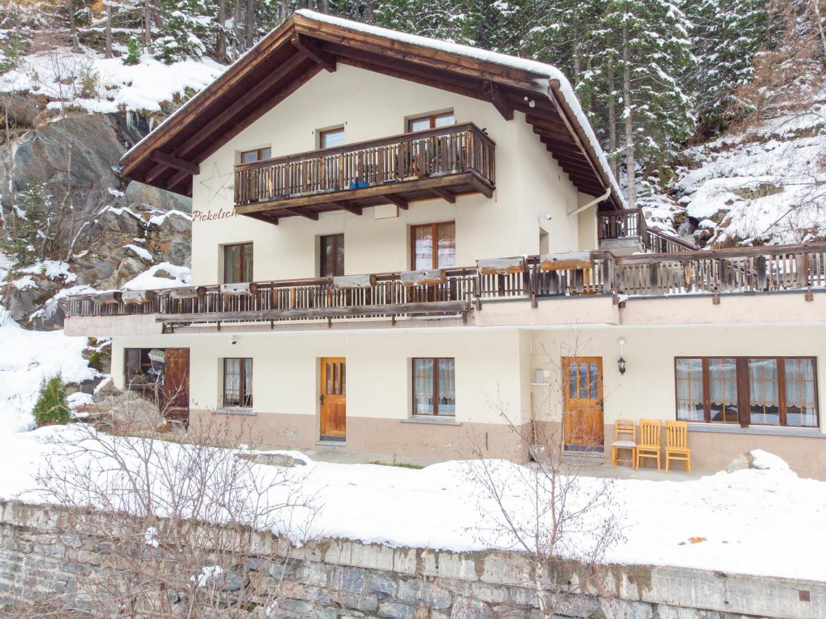 Haus Pickelschmiede Apartment Saas-Grund Exterior photo